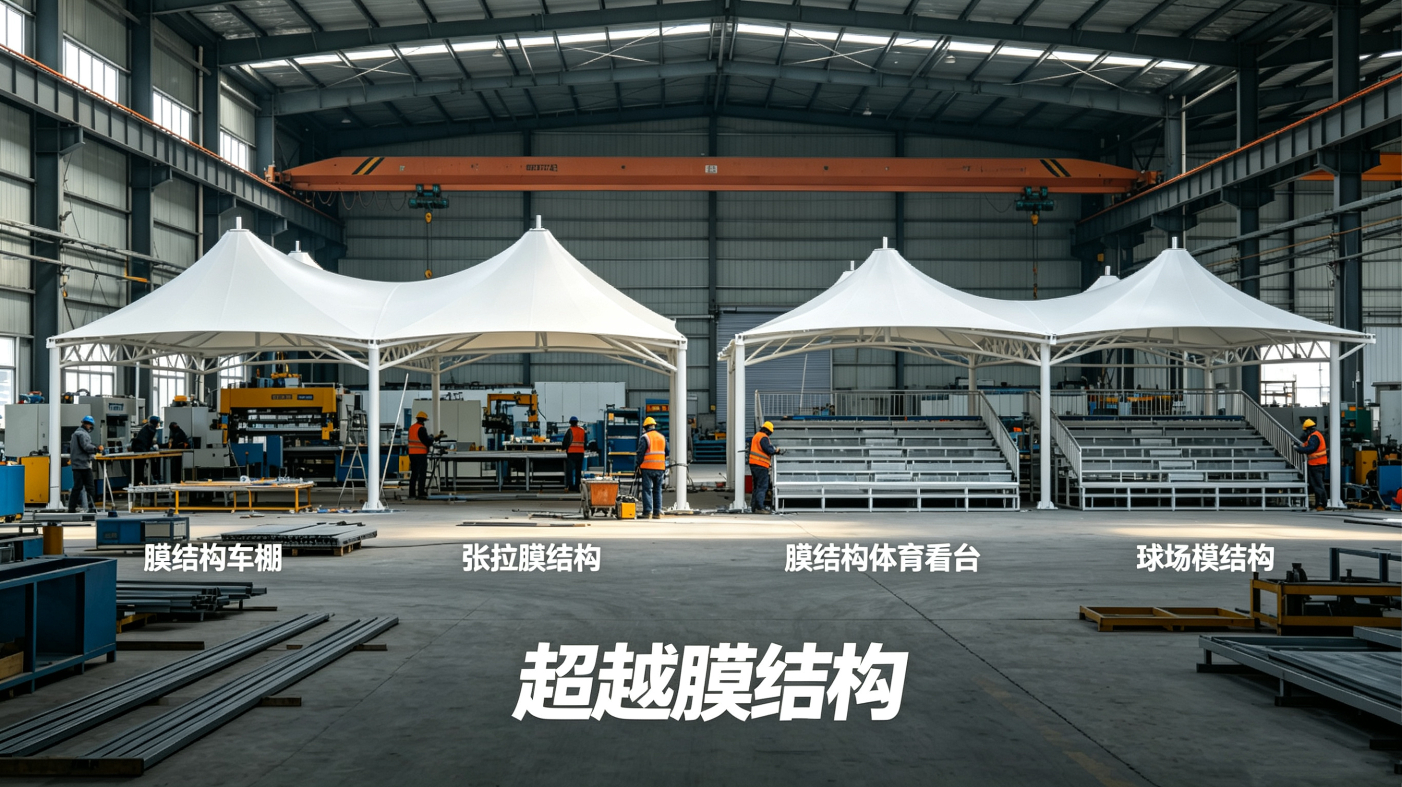 濮阳市膜结构工程污水池加盖 - 一站式服务
